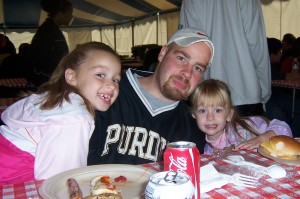 daddy and girls